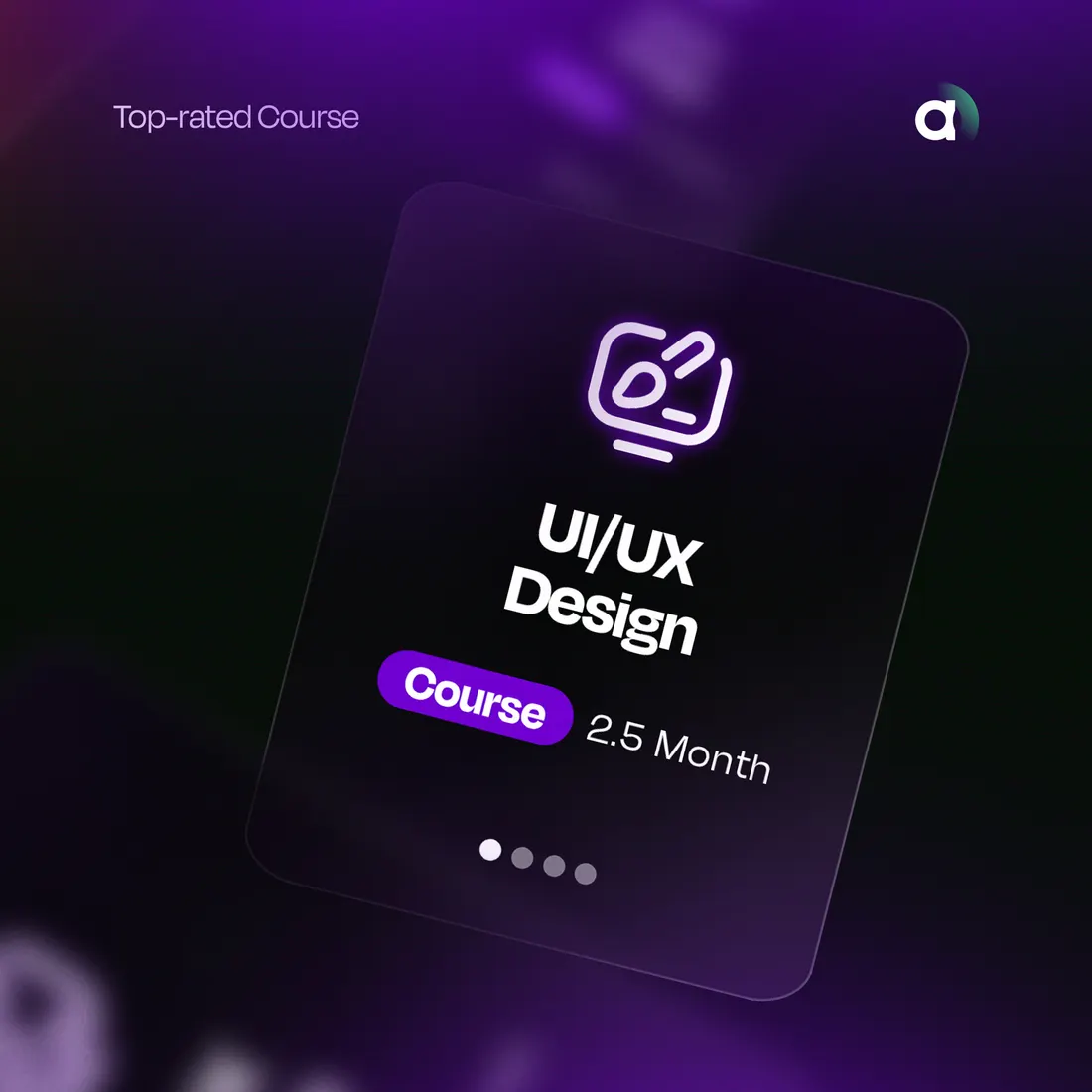 UI/UX course poster